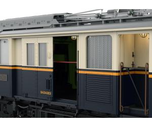 LGB 26662 MOB FZe 6/6 Triebwagen EP II - Detailansicht 3