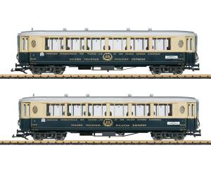 LGB 36660 MOB Personenwagen-Set 1 'Golden Mountain Pullman Express' - Ansicht 1