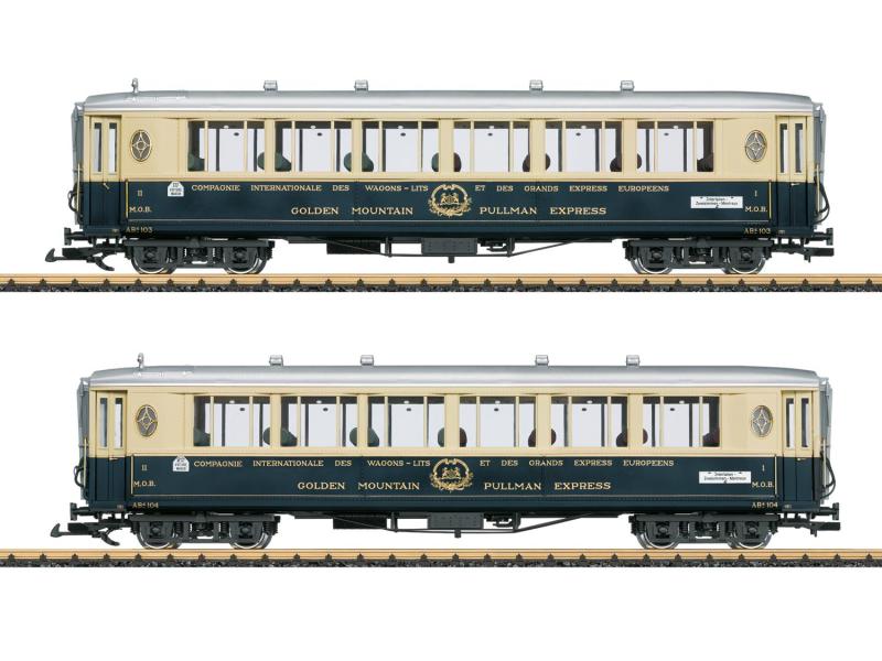 LGB 36660 MOB Personenwagen-Set 1 'Golden Mountain Pullman Express'