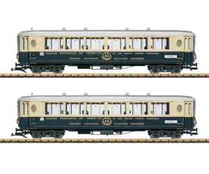 LGB 36661 MOB Wagen-Set 2 'Golden Mountain Pullman Express' - Ansicht 1