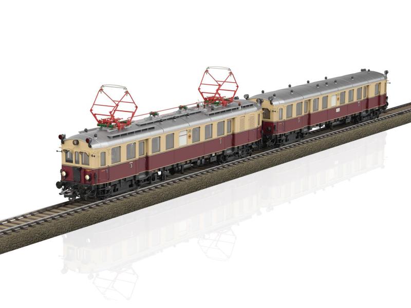 TRIX 25852 Autorail elT 1126 et voiture pilote elS 2126