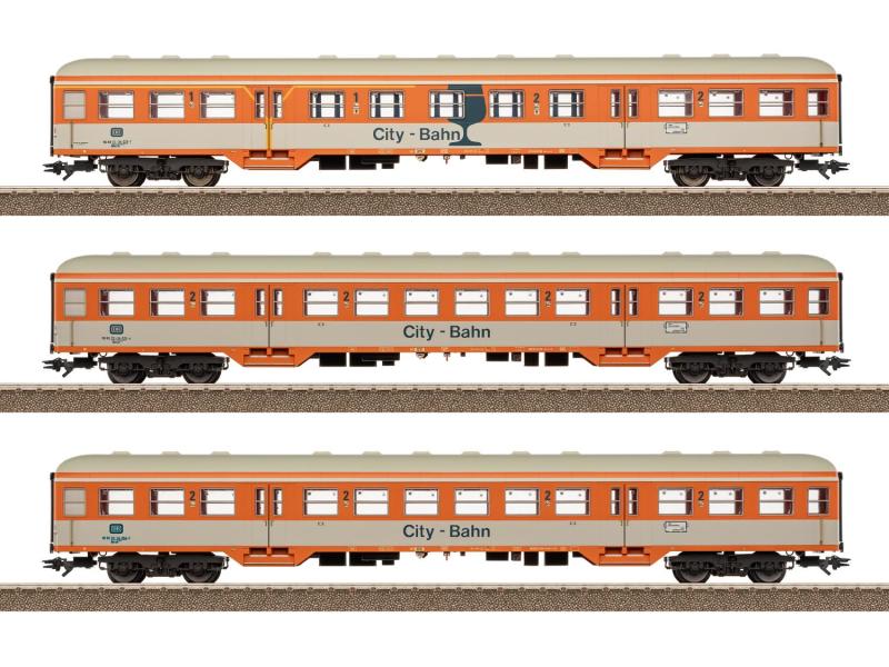TRIX 23234 DB Set di carrozze passeggeri City-Bahn