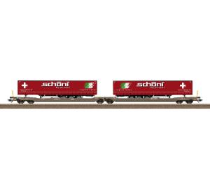 TRIX 24475 Doppel-Taschenwagen Sdggmrss