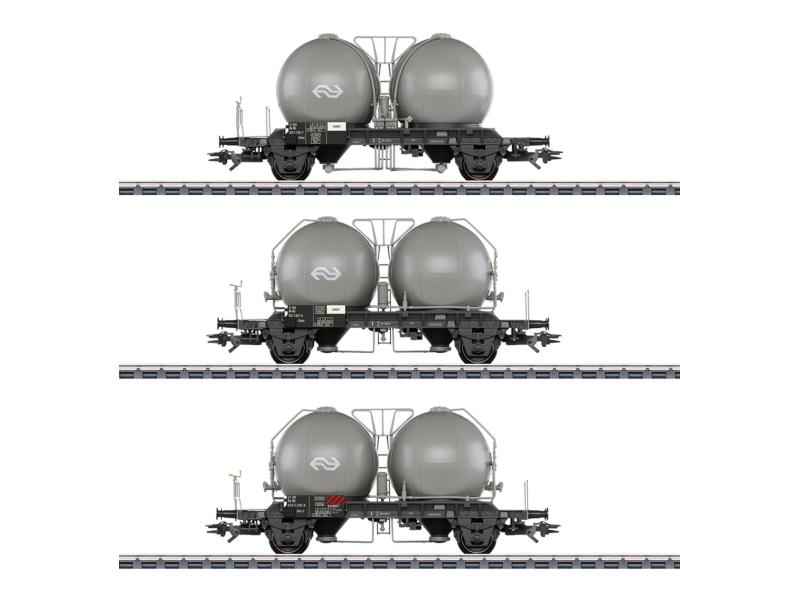 MÄRKLIN 46632 NS Kugelsilowagen-set 3tlg. H0