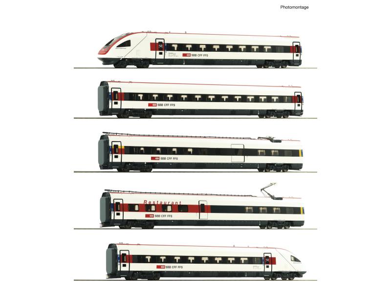 ROCO 7720036 SBB Triebzug -ICN RABDe 500 039-8