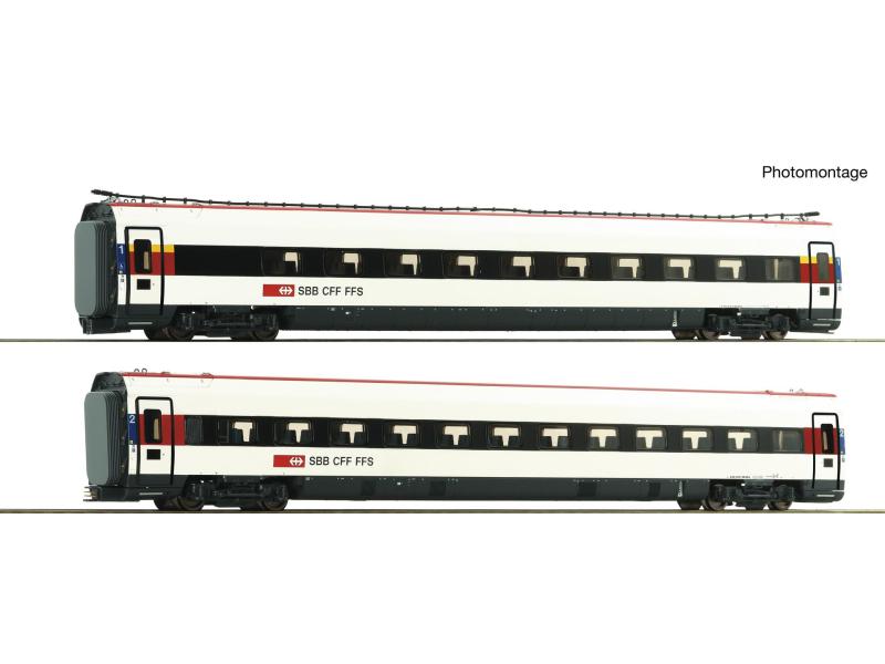 ROCO 7710037 SBB ICN RABDe ensemble de voitures DC
