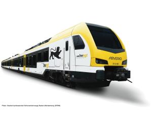 ROCO 7720033 Elektrotriebzug 'FLIRT 3', Arverio 5tlg. ACS - Ansicht 1