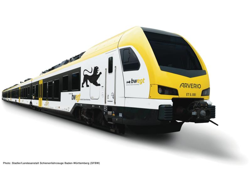 ROCO 7720033 Elektrotriebzug 'FLIRT 3', Arverio 5tlg. ACS