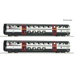 ROCO 6200215 SBB IC2000 Doppelstockwagen- Set 1. Klasse