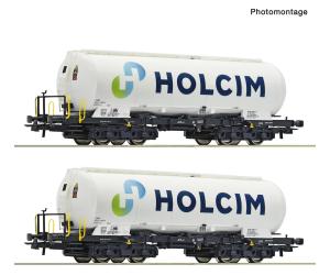 ROCO 6600233 SBB Silowagen Set, Holcim