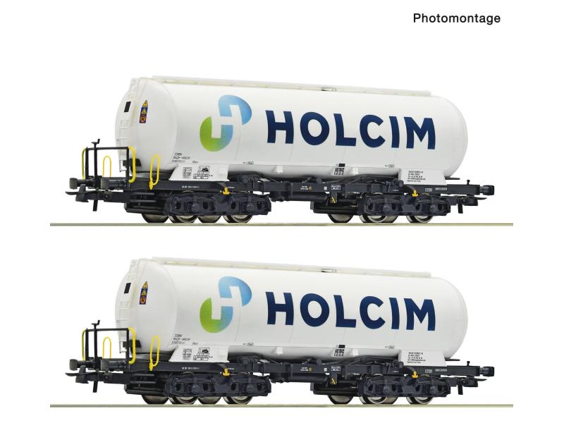 ROCO 6600233 SBB Silowagen Set, Holcim