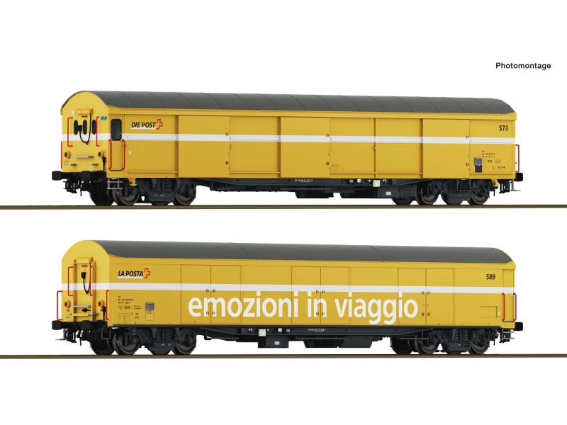 ROCO 6600243 PTT WASCOSA Postwagen, 2 tlg.