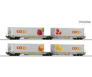 ROCO 6600323 Coop Doppeltaschen-Gelenkwagen T2000 - Detailansicht 2
