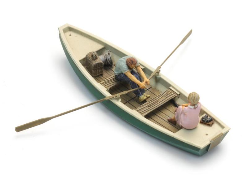 ARTITEC 387.659 Romantisches Paar im Boot, H0