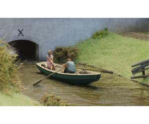ARTITEC 387.659 Romantisches Paar im Boot, H0 - Detailansicht 4