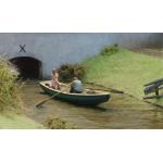 ARTITEC 387.659 Romantisches Paar im Boot, H0