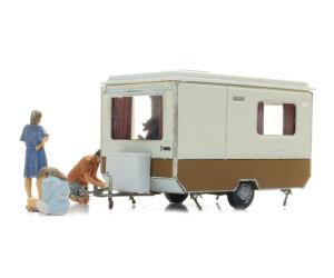 ARTITEC 387.726 DDR Wohnwagen / Camping, H0 - Ansicht 1