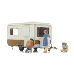 ARTITEC 387.726 DDR Wohnwagen / Camping, H0 - Detailansicht 3
