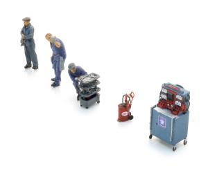 ARTITEC 5870151 Automechaniker in der Garage - Detailansicht 2