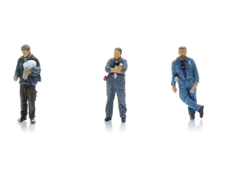 ARTITEC 5870085 Arbeitstreffen bei Stahlarbeitern, H0