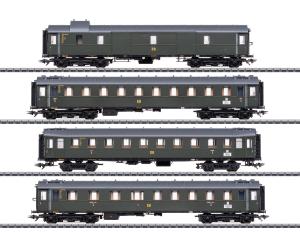 MÄRKLIN 42514 DR Schnellzugwagen-Set 'Sachsenstolz' in voller 1:87 Ausführung!