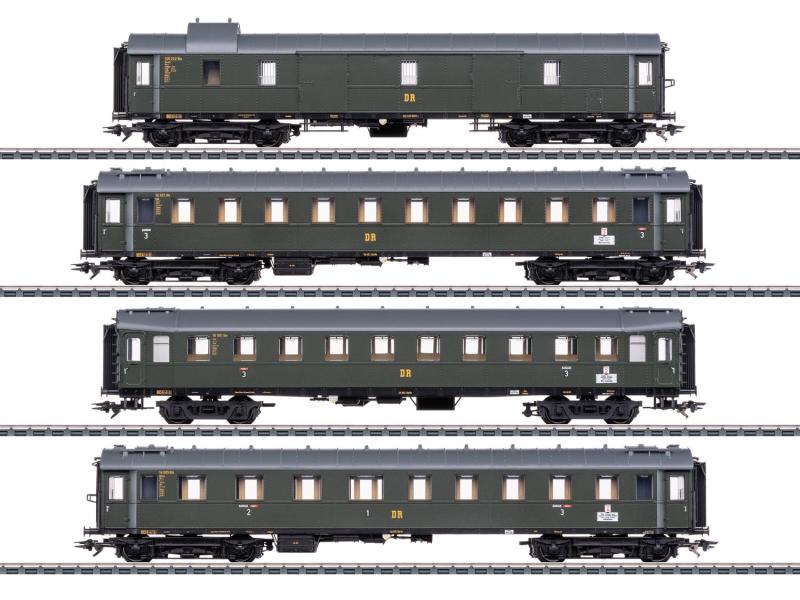 MÄRKLIN 42514 Set de voitures rapides DR 'Sachsenstolz'