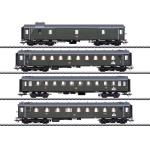 MÄRKLIN 42514 DR Schnellzugwagen-Set 'Sachsenstolz' in voller 1:87 Ausführung!