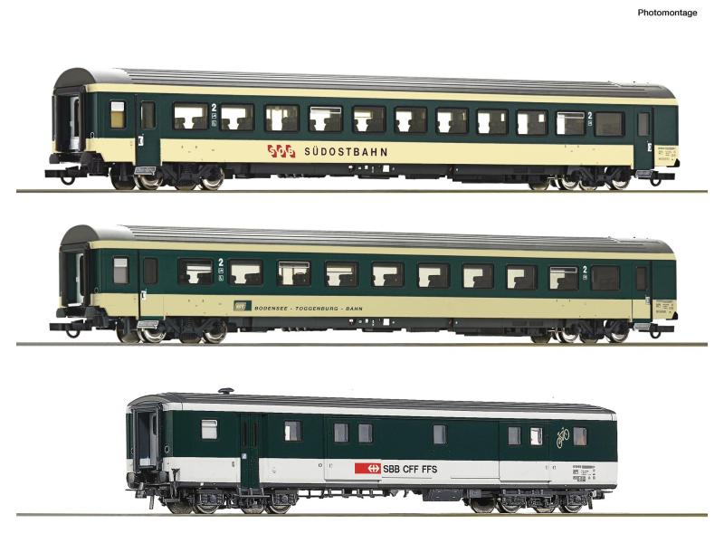 ROCO 6200212 Set 1: Voralpen-Express, SOB/BT/SBB