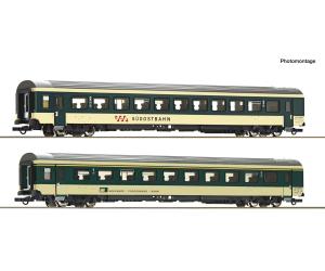ROCO 6200213 Set 2: Reisezugwagen 'Voralpen-Express', SOB/BT - Ansicht 1
