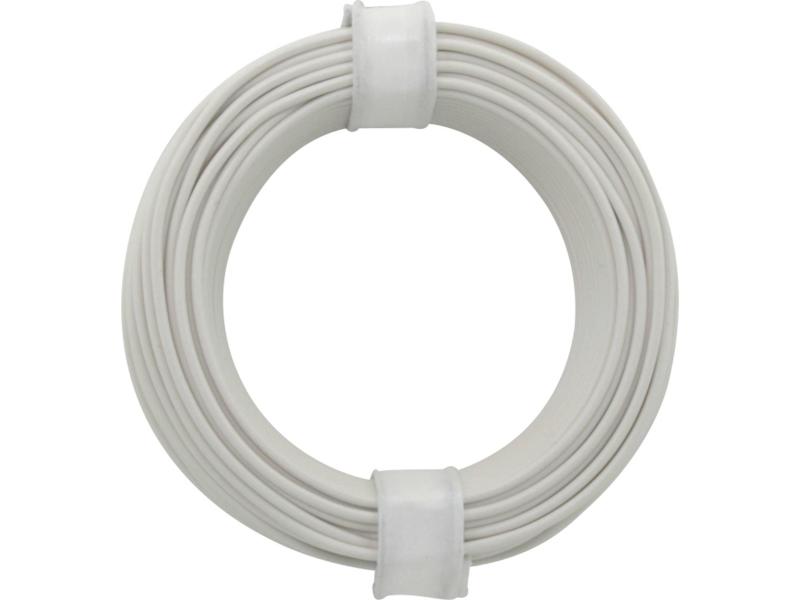 MAO 7165 Câble blanc ø - 0.14 mm2 (modèle ferroviaire)