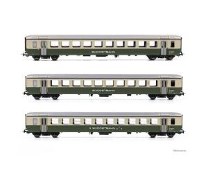 PIKO 96776 SOB Personenwagen- Set EW I 2. Klasse, AC