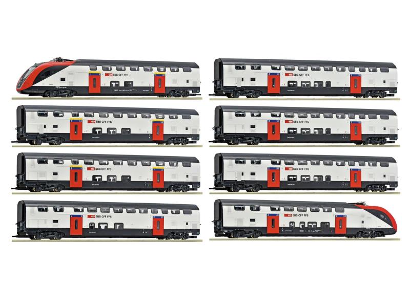 ROCO 7710007 SBB Fernverkehrs-Doppelstockzug RABe 502, DCS