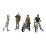 ARTITEC 5870160 Halbstarke auf Zündapp-Mopeds - Ansicht 1