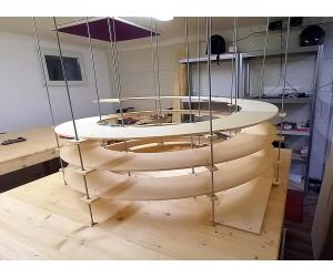 SWIBA 18503 Gleiswendel C-Gleis R2/R3 3/5