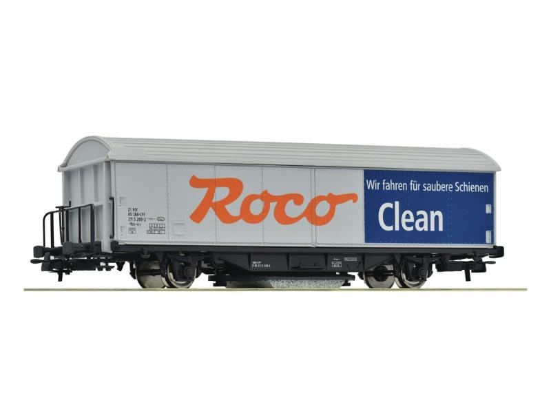 ROCO 46400 wagon de nettoyage de rails SBB