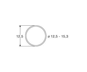 Roco 40075 Haftreifen 12/15 mm H0