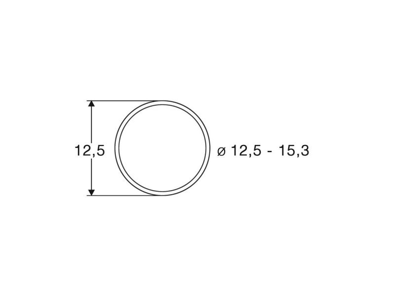 Roco 40075 Haftreifen 12/15 mm H0