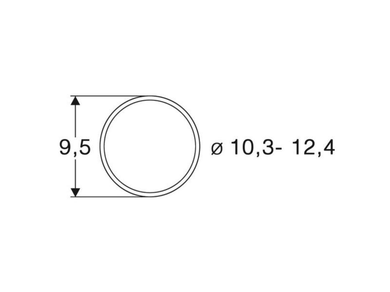 Roco 40074 Haftreifen 10.3/12.4 mm H0