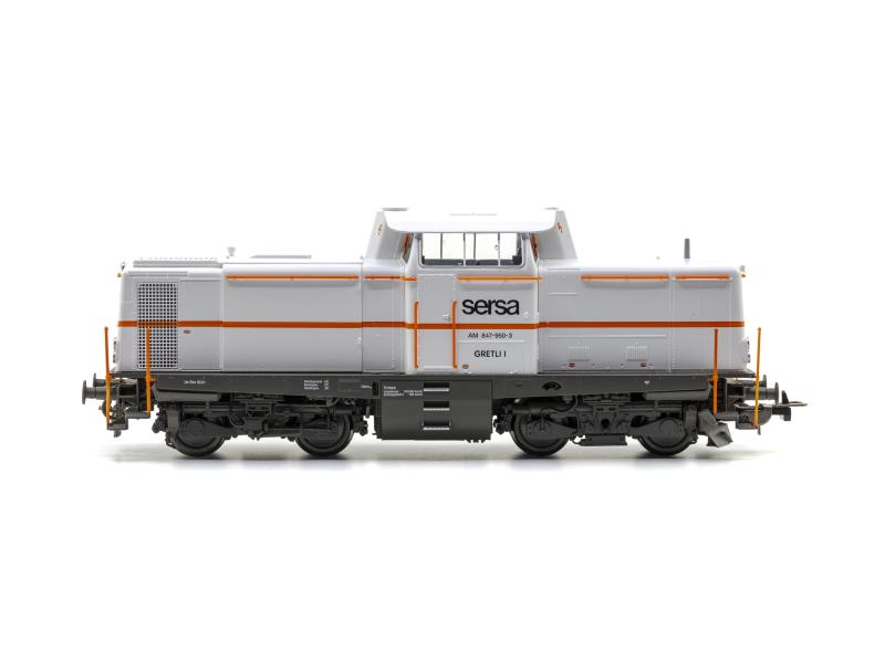 PIKO 52335 Sersa Suisse - Am 847 Locomotive diesel ACS