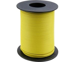 SWIBA 1001 Kabel 100m, 0,14mm² - Schaltlitze LIY Gelb