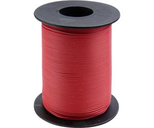 SWIBA 1002 Kabel 100m, 0,14mm² - Schaltlitze LIY Rot