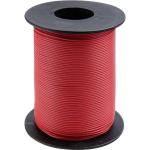 SWIBA 1002 Kabel 100m, 0,14mm² - Schaltlitze LIY Rot
