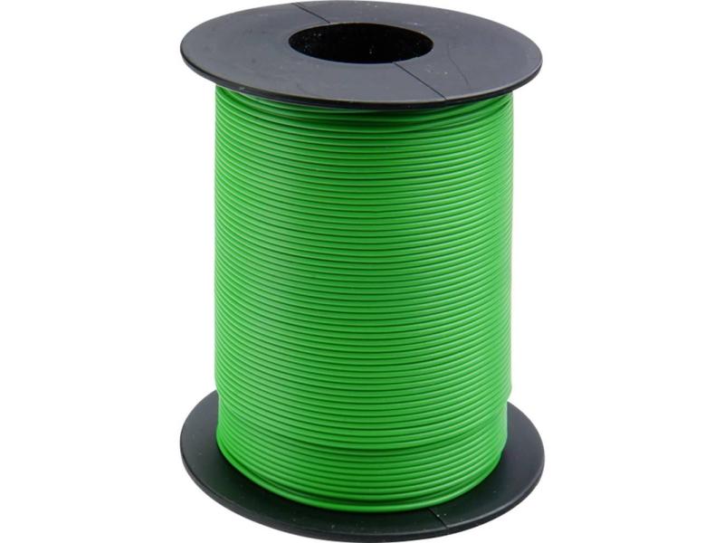 SWIBA 1003 Kabel 100m, 0,14mm² - Schaltlitze LIY Grün
