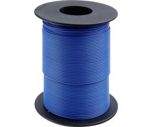 SWIBA 1004 Kabel 100m, 0,14mm² - Schaltlitze LIY Blau - Ansicht 1