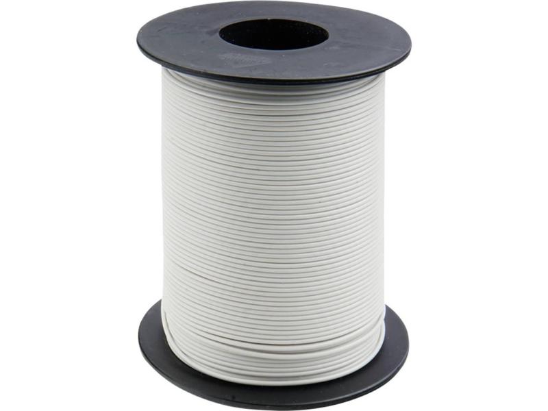 SWIBA 1005 Kabel 100m, 0,14mm² - Schaltlitze LIY Weiss