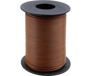 SWIBA 1006 Kabel 100m, 0,14mm² - Schaltlitze LIY Braun