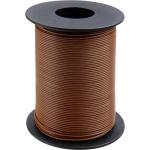 SWIBA 1006 Kabel 100m, 0,14mm² - Schaltlitze LIY Braun - Ansicht 1
