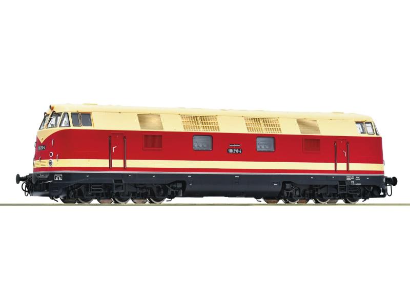 ROCO 7320060 - Locomotiva Diesel DR 118 210-4, (ACS)