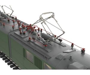 Märklin 55816 SBB-Elektrolok Ae 8/14 Nr. 11852 'Landi-Lok' - Detailansicht 2