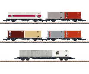 Märklin 82664 Containertragwagen- Set (Z)